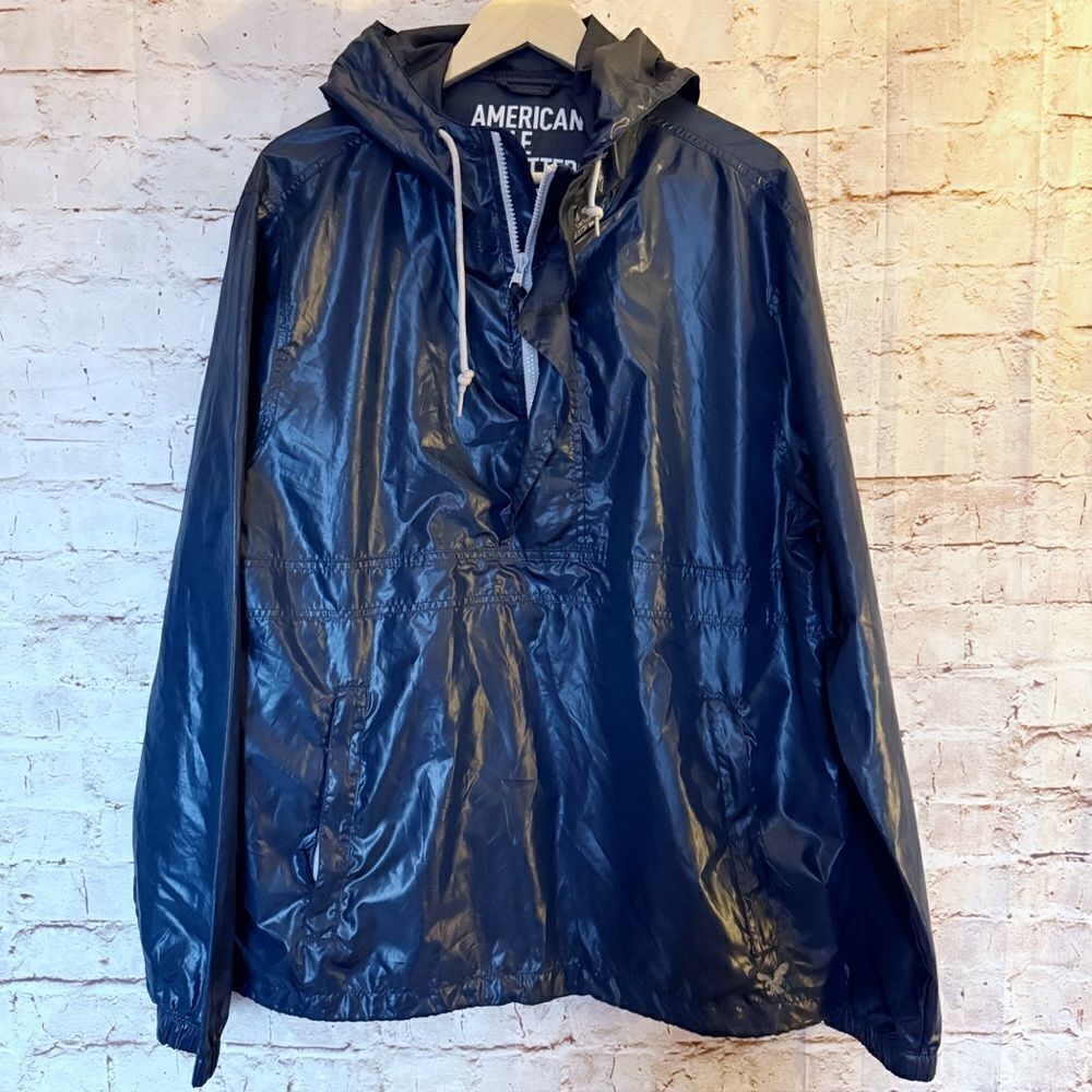 American Eagle pullover windbreaker jacket